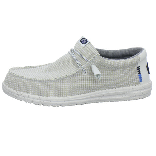 Hey Dude Wally Sport Schnürhalbschuhe Beige - 360° Ansicht