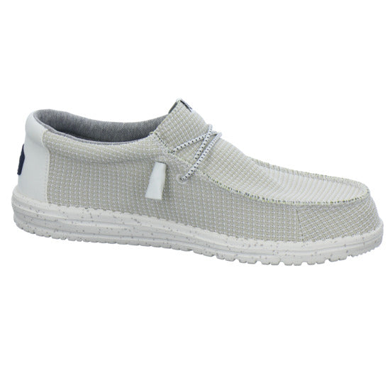 Hey Dude Wally Sport Schnürhalbschuhe Beige - 360° Ansicht