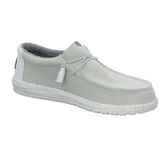 Hey Dude Wally Sport Schnürhalbschuhe Beige - 360° Ansicht
