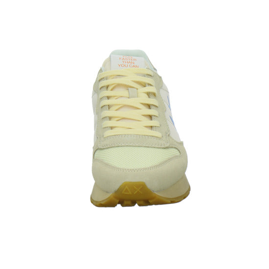 SUN68 Tom Vintage Schnürhalbschuhe Beige - 360° Ansicht