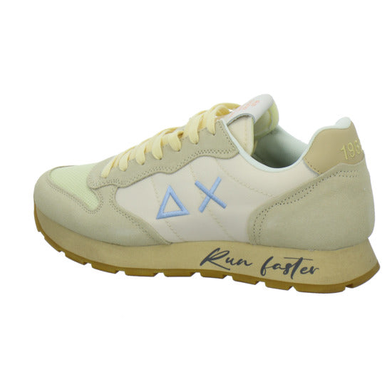 SUN68 Tom Vintage Schnürhalbschuhe Beige - 360° Ansicht