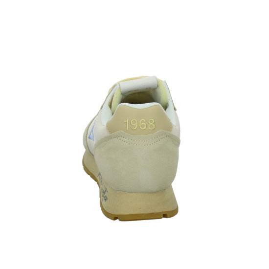 SUN68 Tom Vintage Schnürhalbschuhe Beige - 360° Ansicht