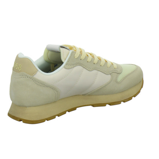 SUN68 Tom Vintage Schnürhalbschuhe Beige - 360° Ansicht