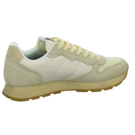 SUN68 Tom Vintage Schnürhalbschuhe Beige - 360° Ansicht