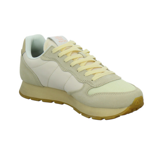 SUN68 Tom Vintage Schnürhalbschuhe Beige - 360° Ansicht