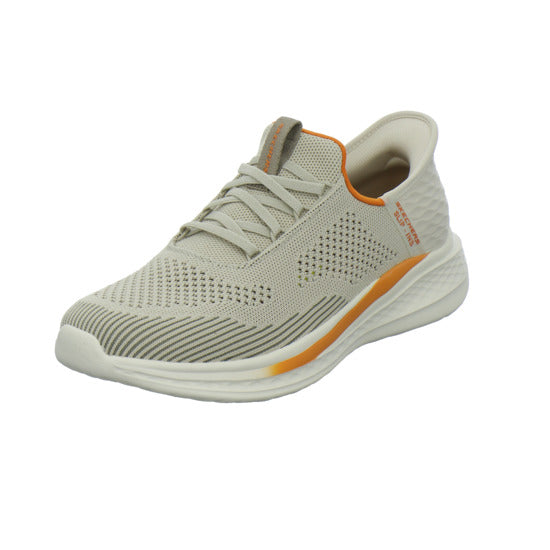 Skechers SLIP INS SLADE Schnürhalbschuhe Beige - 360° Ansicht