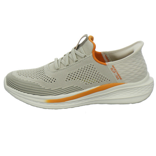 Skechers SLIP INS SLADE Schnürhalbschuhe Beige - 360° Ansicht