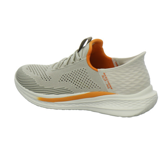 Skechers SLIP INS SLADE Schnürhalbschuhe Beige - 360° Ansicht