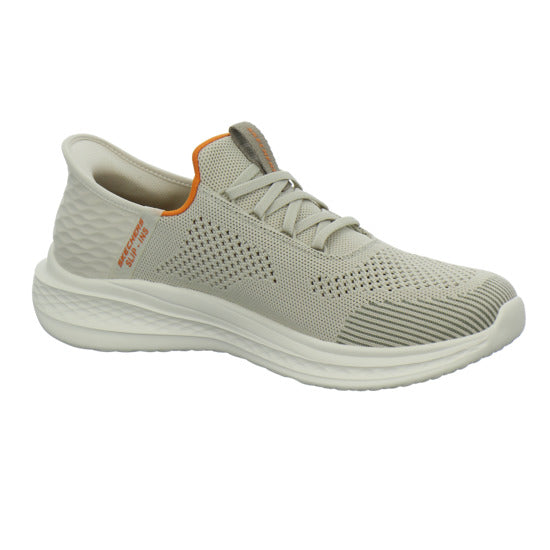 Skechers SLIP INS SLADE Schnürhalbschuhe Beige - 360° Ansicht