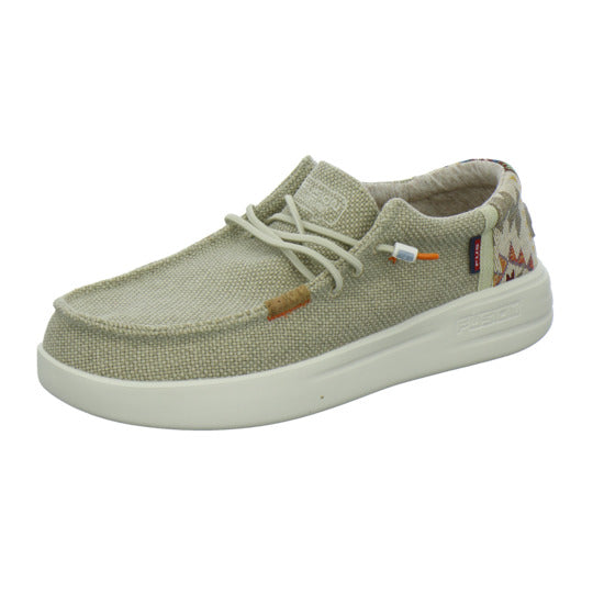 Fusion Schnürhalbschuhe Beige