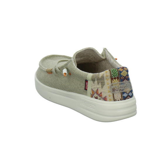 Fusion Schnürhalbschuhe Beige