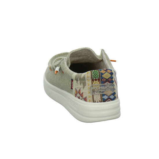 Fusion Schnürhalbschuhe Beige