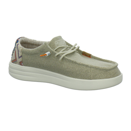 Fusion Schnürhalbschuhe Beige