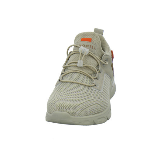Bugatti Classic Nubola NOS Schnürhalbschuhe Beige - 360° Ansicht