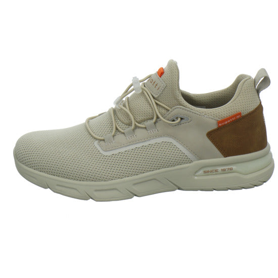 Bugatti Classic Nubola NOS Schnürhalbschuhe Beige - 360° Ansicht