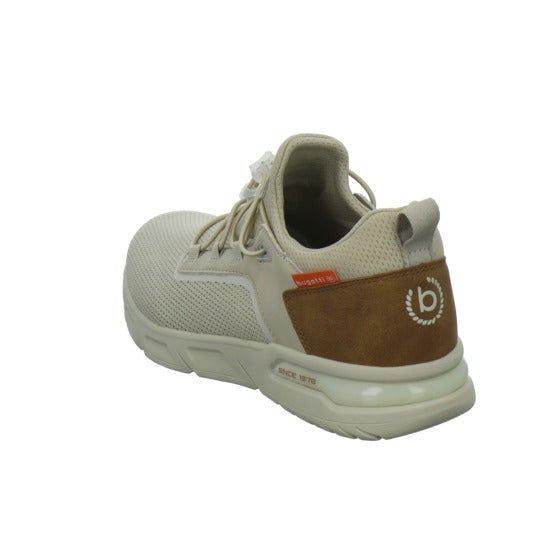 Bugatti Classic Nubola NOS Schnürhalbschuhe Beige - 360° Ansicht