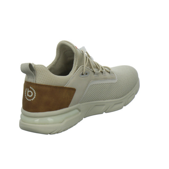 Bugatti Classic Nubola NOS Schnürhalbschuhe Beige - 360° Ansicht