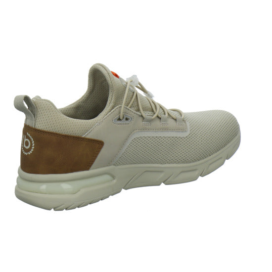 Bugatti Classic Nubola NOS Schnürhalbschuhe Beige - 360° Ansicht