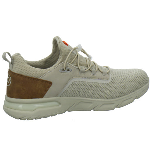 Bugatti Classic Nubola NOS Schnürhalbschuhe Beige - 360° Ansicht