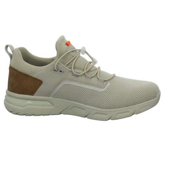 Bugatti Classic Nubola NOS Schnürhalbschuhe Beige - 360° Ansicht