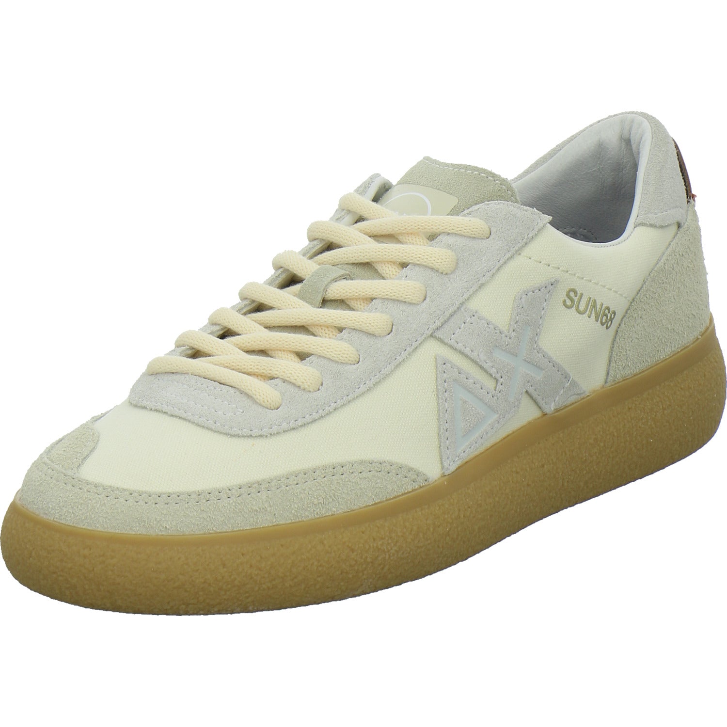 SUN68 Sneaker Herren Luis Beige-kombi