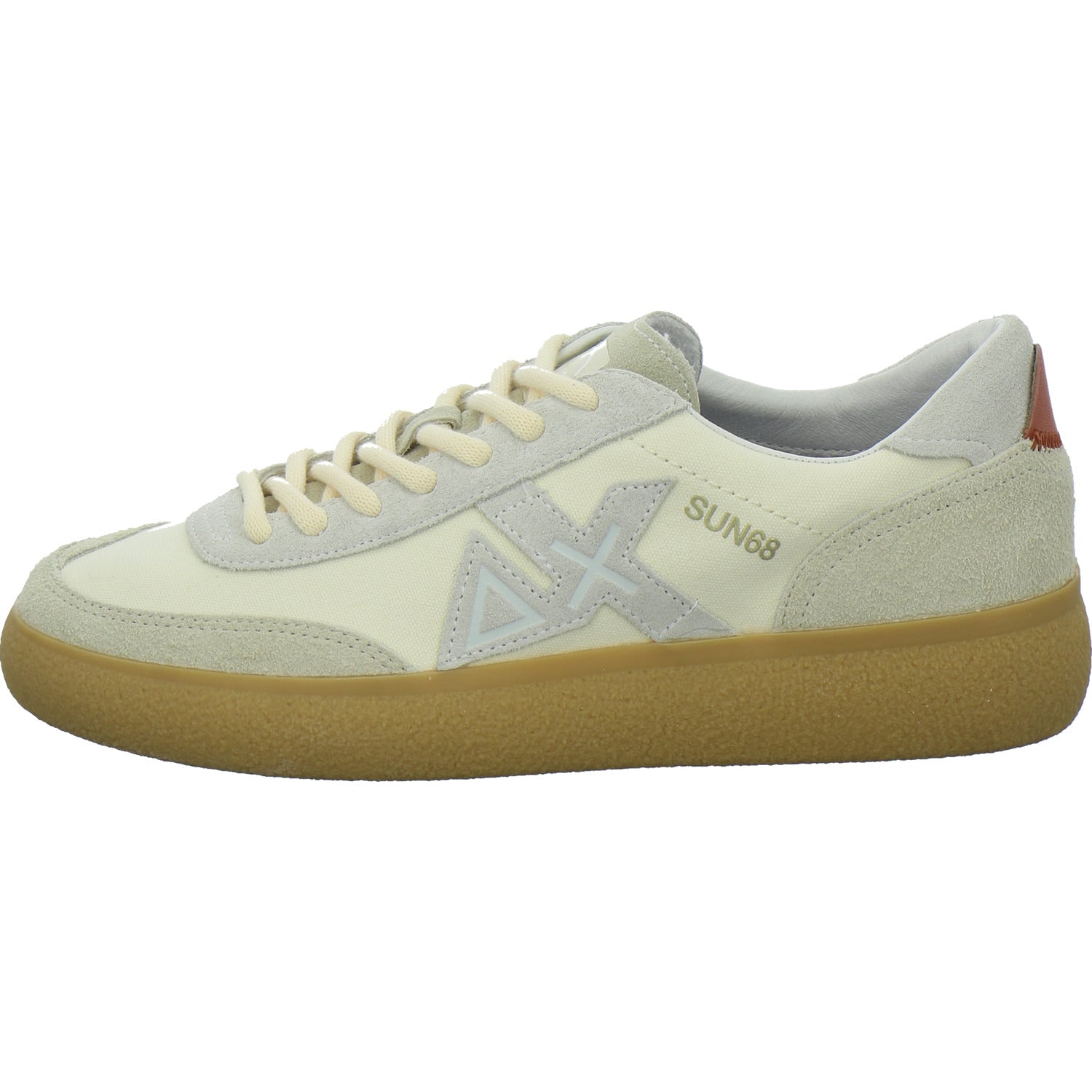 SUN68 Sneaker Herren Luis Beige-kombi