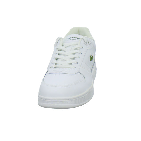 Lacoste T-Clip Schnürhalbschuhe Weiß - 360° Ansicht