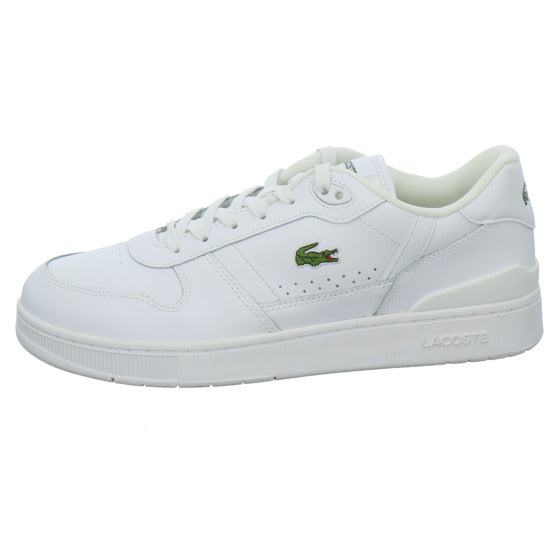 Lacoste T-Clip Schnürhalbschuhe Weiß - 360° Ansicht