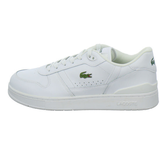 Lacoste T-Clip Schnürhalbschuhe Weiß - 360° Ansicht
