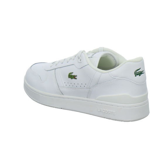 Lacoste T-Clip Schnürhalbschuhe Weiß - 360° Ansicht