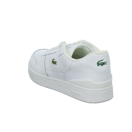 Lacoste T-Clip Schnürhalbschuhe Weiß - 360° Ansicht