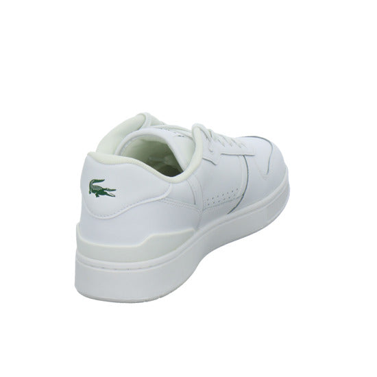 Lacoste T-Clip Schnürhalbschuhe Weiß - 360° Ansicht