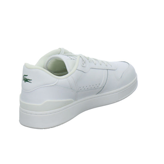 Lacoste T-Clip Schnürhalbschuhe Weiß - 360° Ansicht