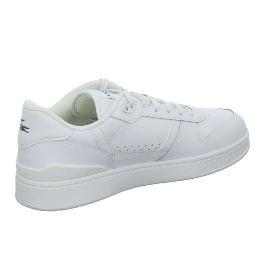 Lacoste T-Clip Schnürhalbschuhe Weiß - 360° Ansicht