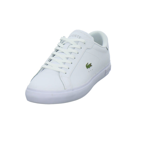 Lacoste Powercourt Schnürhalbschuhe Weiß - 360° Ansicht