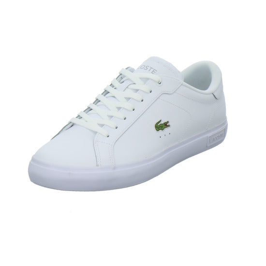 Lacoste Powercourt Schnürhalbschuhe Weiß - 360° Ansicht