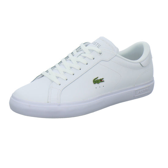 Lacoste Powercourt Schnürhalbschuhe Weiß - 360° Ansicht