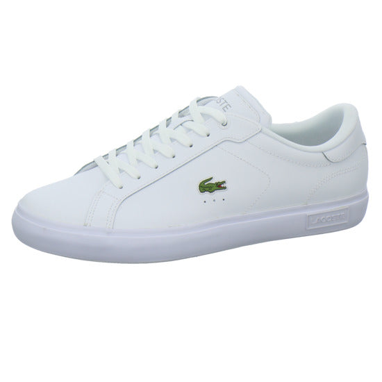 Lacoste Powercourt Schnürhalbschuhe Weiß - 360° Ansicht