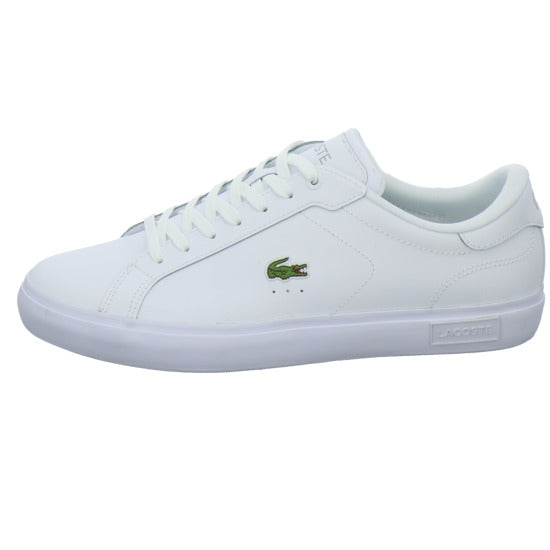 Lacoste Powercourt Schnürhalbschuhe Weiß - 360° Ansicht