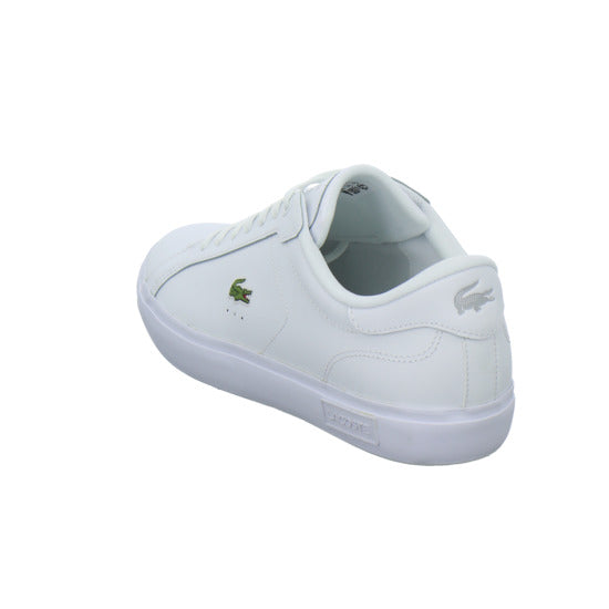 Lacoste Powercourt Schnürhalbschuhe Weiß - 360° Ansicht