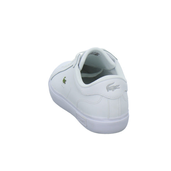 Lacoste Powercourt Schnürhalbschuhe Weiß - 360° Ansicht