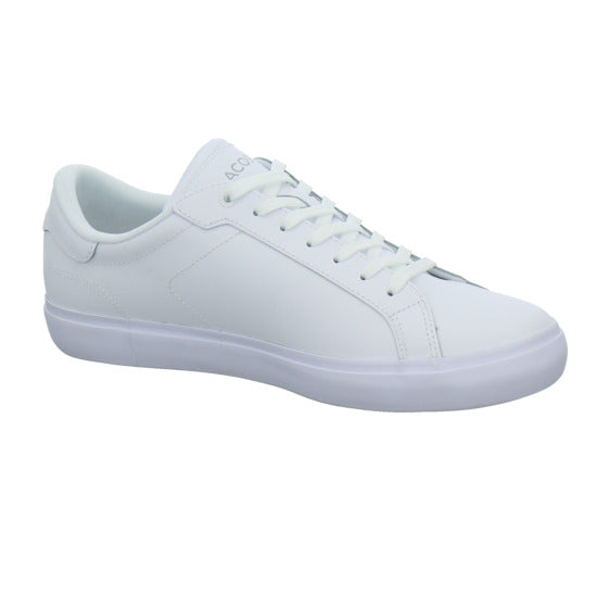 Lacoste Powercourt Schnürhalbschuhe Weiß - 360° Ansicht