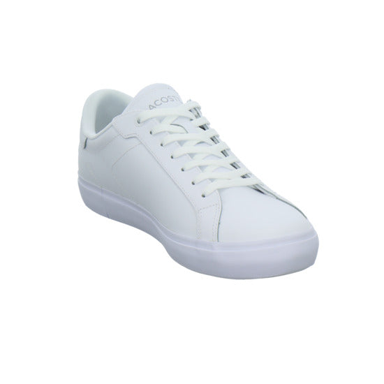 Lacoste Powercourt Schnürhalbschuhe Weiß - 360° Ansicht