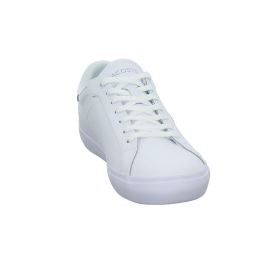 Lacoste Powercourt Schnürhalbschuhe Weiß - 360° Ansicht