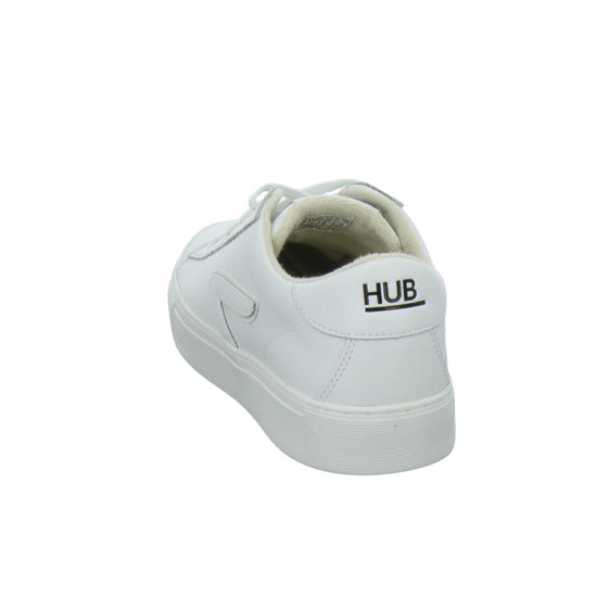 Hub Hook Schnürhalbschuhe Weiß - 360° Ansicht