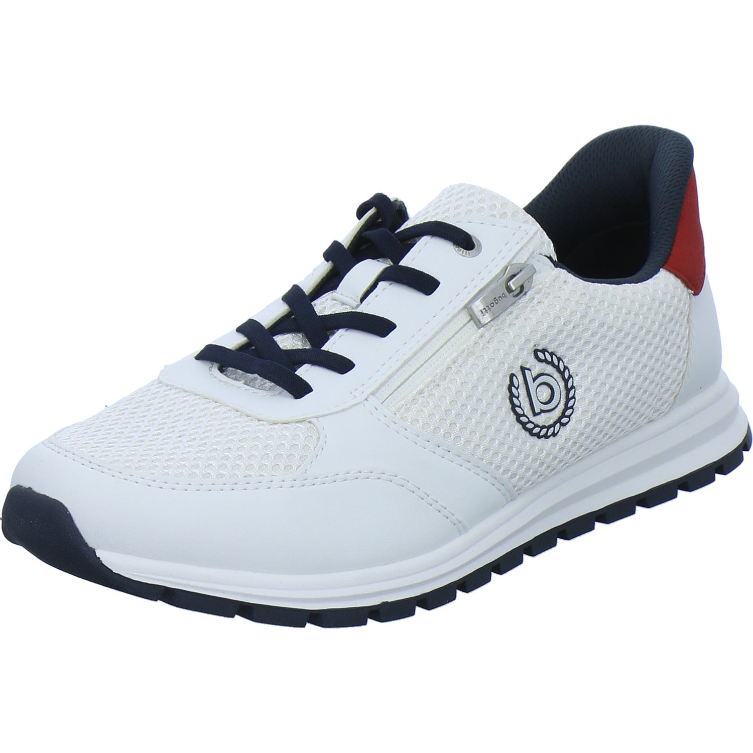 Bugatti Classic Sneaker Herren Runner Weiß