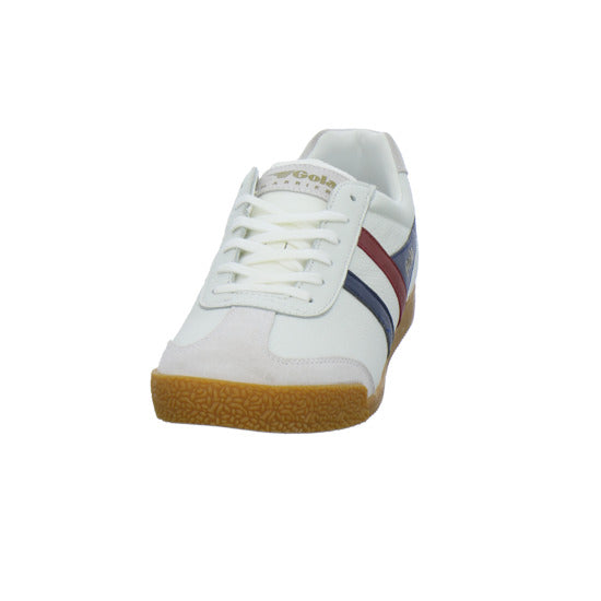 Gola Harrier Leather Schnürhalbschuhe Weiß-kombi - 360° Ansicht