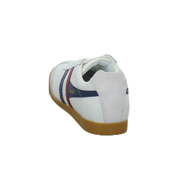 Gola Harrier Leather Schnürhalbschuhe Weiß-kombi - 360° Ansicht