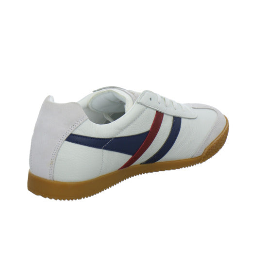 Gola Harrier Leather Schnürhalbschuhe Weiß-kombi - 360° Ansicht