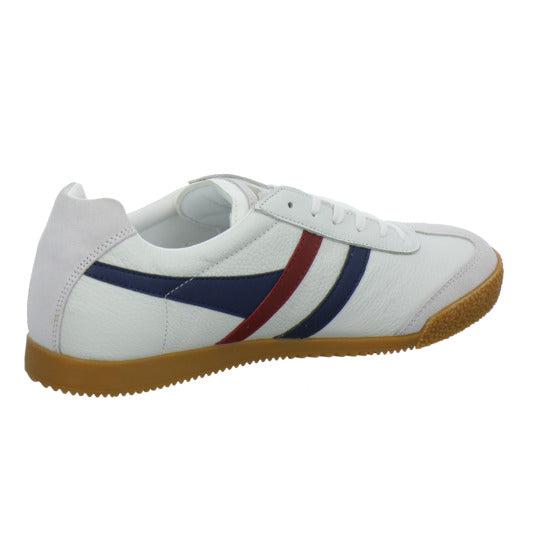Gola Harrier Leather Schnürhalbschuhe Weiß-kombi - 360° Ansicht